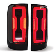 Upgrade Black Smoked LED Tail Lights PAIR Fits Holden Colorado RG 2012 - 2020