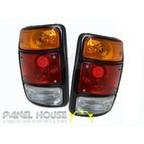 Nissan Datsun 1200 Ute Tail Light PAIR Black Left & Right Lights NEW Lamps