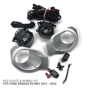 Fog Light Kit With Wiring & Switch fits Ford Ranger PX Series 1 2011 - 2015