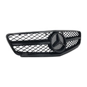 Grill Gloss BLACK AMG C63 Style Fits Mercedes-Benz W204 C-Class 2007 - 2014
