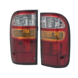 Tail Lights PAIR Fits Toyota Hilux Ute SR5 4WD 01-05