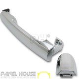 Door Handle LEFT Outer Front Chrome NO KEYHOLE NEW Fits Toyota Hilux 05-14 