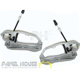 BMW X5 E53 Wagon 00-07 PAIR Front Outer Door Handle Base Carrier PREMIUM QUALITY