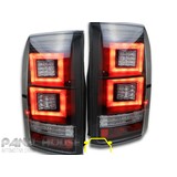 Tail Light Upgrade 3LED LR3 Suits Land Rover Discovery 05-09 Black Vogue style