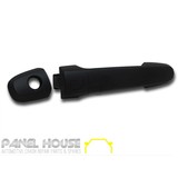 Door Handle RIGHT Front Outer Black KEYHOLE Fits Toyota HILUX 11-14 Ute