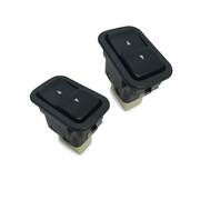 PAIR 2x Rear Window Switches NON Illuminated Type Ford Falcon BA BF & XR 02-08  *NEW*