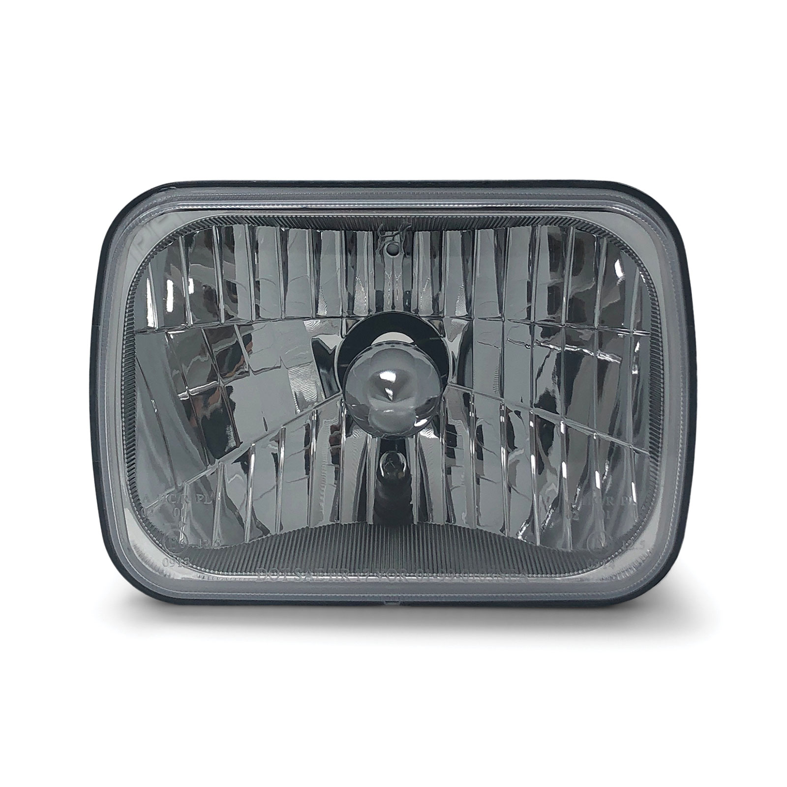 Headlights PAIR 7x5 with Park Light and H4 Super Bright Bulbs ADR Approved Panel House