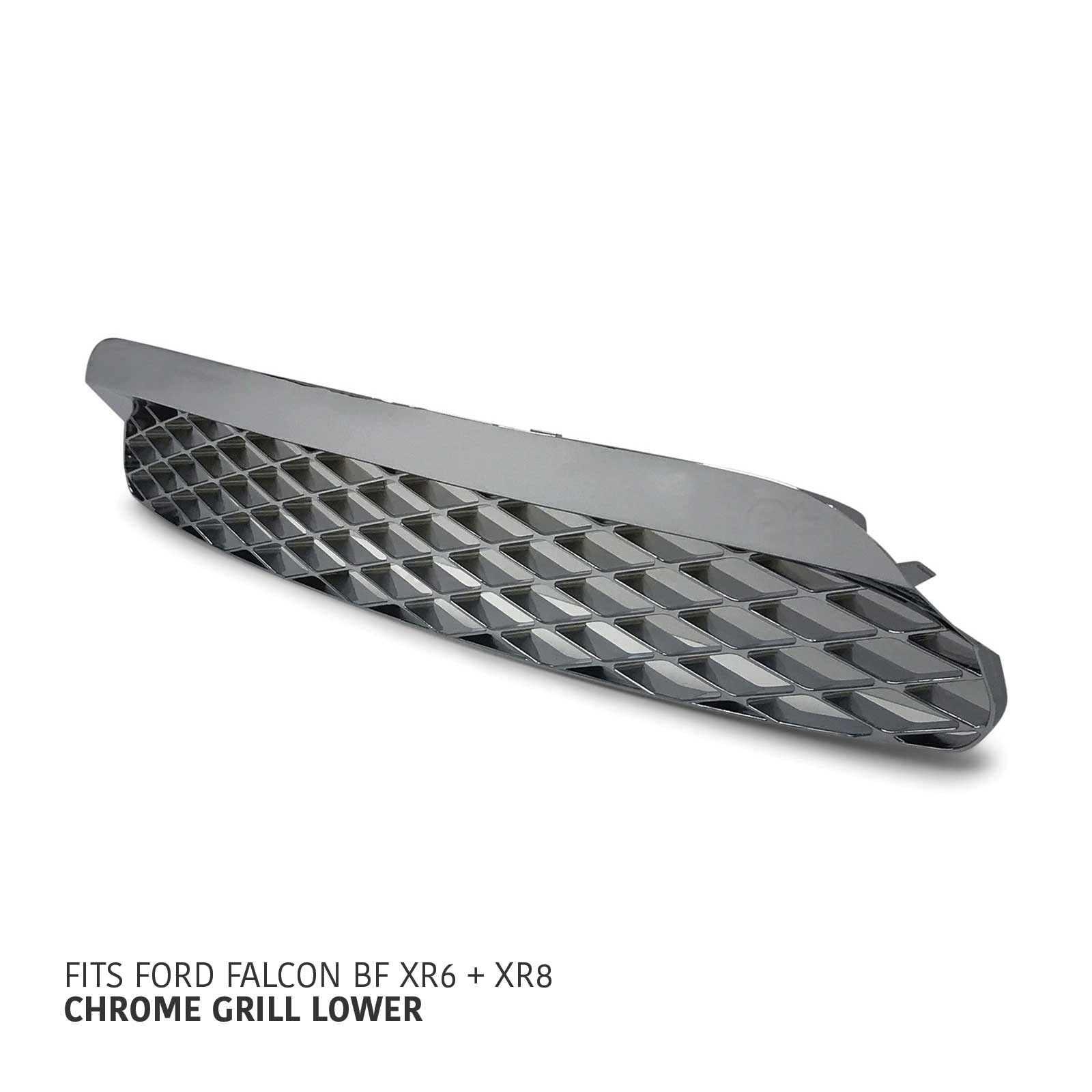 Front Bumper Bar Grill LOWER Chrome fits Ford Falcon BF XR6 XR8 2005 2008 Panel House