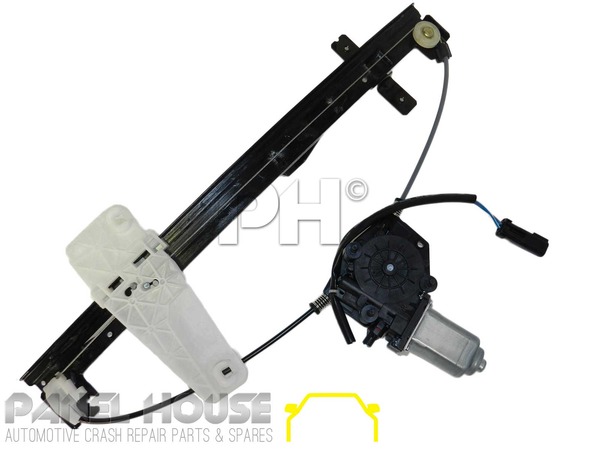 Power Window Regulator Driver Side Rear with Motor for 99-00 Jeep Grand Cherokee 