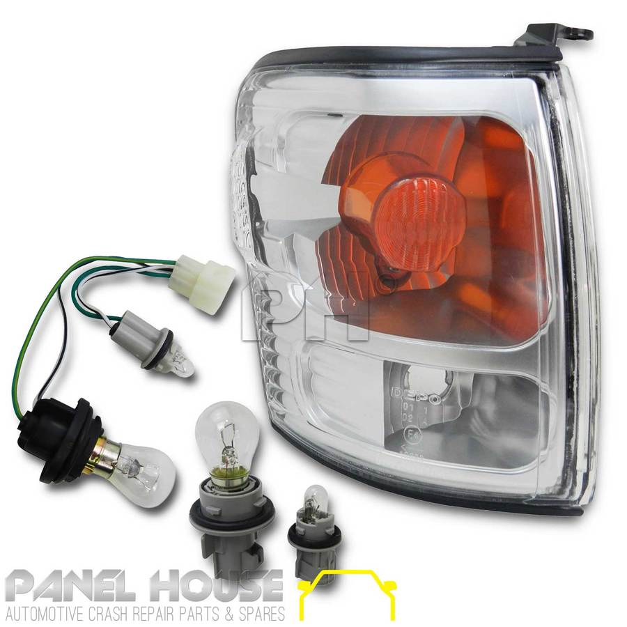 ihave Replacement For Parking Clearance Lamp Lens LH RH Clear T/T Hilux Pickup LN40 RN 37 38 40 44 48 1979-83 