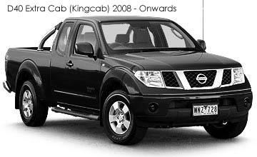 Nissan Navara D40 Kingcab Extra Cab 2008 -