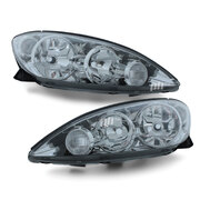 Headlights Chrome PAIR fits Toyota Camry ACV36 MCV36 09/2004 - 06/2006