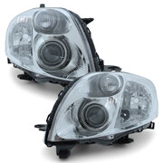 Headlights PAIR fits Toyota Corolla ZRE152 Hatch 03/2007 - 10/2009