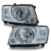 Headlights PAIR fits Nissan Patrol GU Y61 Series 4 2004 - 2016