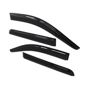 Weather Shield Window Visors SET 4 Piece Fits Nissan Navara NP300 D23 15 - 20