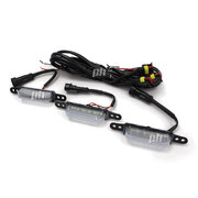 White LED DRL's for F Style Grill fits Ford Ranger Next Gen T9 2022-