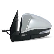 Door Mirror LEFT Chrome Electric Auto Fold Fits Toyota Hilux N80 SR5 15 - 21
