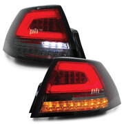 Smoked LED Sequential Tail Lights Fits Holden Commodore VE Sedan 2006 - 2013