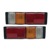 Tail Lights PAIR Tray Type Fits Isuzu DMAX & Holden Colorado RG 2012 - 2024