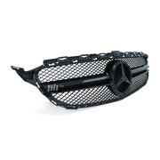 Grill Gloss BLACK AMG C63 Style Fits Mercedes-Benz C-Class W205 2014 - 2018