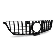 Gloss BLACK GT Style Grill fits Mercedes Benz ML W166 2012 - 2015