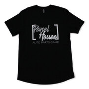 Panel House Merch Still Runnin' THE GAME T-Shirt - Black With Grey Letters