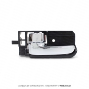 Door Handle Chrome & Grey Inner LEFT Fits Toyota Hilux N70 2005 - 2015