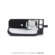 Door Handle Chrome & Grey Inner RIGHT Fits Toyota Hilux N70 2005 - 2015