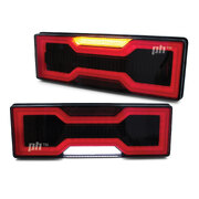 Tail Lights LED Black Smoked fits Toyota Landcruiser 70 75 79 Series