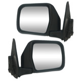 Door Mirror PAIR Black SR5 Manual Fits Toyota Hilux Ute 08/97 - 02/05