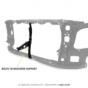 Bonnet Latch Vertical Lock Radiator Support FITS TOYOTA N70 HILUX 2005-2015 