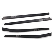 Door Weatherstrip Belt Moulds SET x 4 fits Toyota Hilux N70 4DR 2005 - 2015