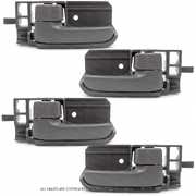 Door Handle Grey Inner SET Fits Toyota Hilux N70 2005 - 2015