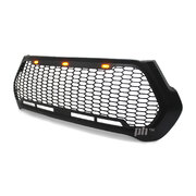 Grill Black Mesh With LED's Fits Toyota Hilux N80 SR 06/2020 - 2022