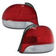 Tail Lights PAIR Fits Hyundai Excel 3 / 5 Door Hatch 04/1997 - 2000