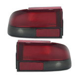 Tail Lights PAIR Red & Clear fits Holden Commodore VR - VS 1993 - 1997