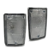 Corner Park Lights Clear PAIR Fits Toyota Landcruiser 60 Series 1987 - 1990