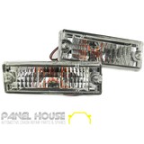 Bar Indicator Lights PAIR Crystal Clear fits Holden Rodeo TF Ute 91-97 PR