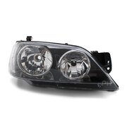 Headlight Black RIGHT fits Ford Falcon BA & BF Series 1 XT 2002 - 09/2006