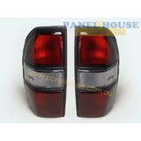 Taillights PAIR Red Clear Fits Toyota Landcruiser Prado 1996 - 1999 New