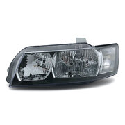 Headlight Black LEFT fits Holden Commodore VZ SV6 SV8 SVZ 04-06 LH