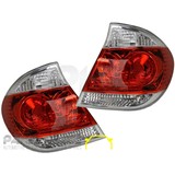 Tail Lights PAIR Fits Toyota Camry 36 Series CV36 Sedan Series 2 2004-2006 