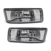 Fog Lights In Bumper PAIR fits Holden Rodeo RA 2003 - 2006 