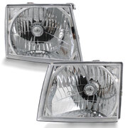 Headlights PAIR fits Ford Courier PG / PH Ute 2002 - 2006