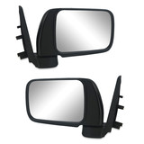 Nissan Patrol GU 97-04 Wagon PAIR LH+RH Black Manual Door Mirror BRAND NEW 