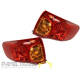 Taillight PAIR ADR Fits Toyota Corolla ZRE Series SEDAN 2007-2010 RH+LH 