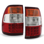 Tail Lights LED PAIR Fits Toyota Landcruiser 100 Series 2005 - 2007