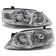 Headlights Chrome PAIR fits Ford Falcon BF Series 2 09/2006 - 2008