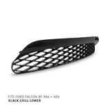 Front Bumper Bar Grill LOWER Black fits Ford Falcon BF XR6 XR8 2005 - 2008