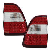 Inner Tailgate Tail Lights LED PAIR Fits Toyota Landcruiser 100 Series 2005-2007